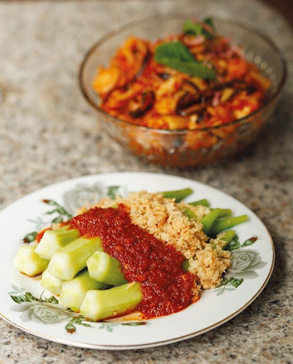 3. Sambal ladies finger